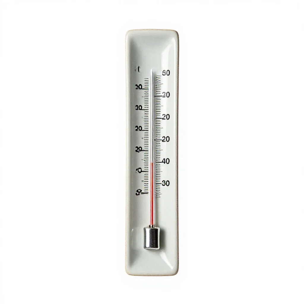 Candy thermometer isolated on a white background