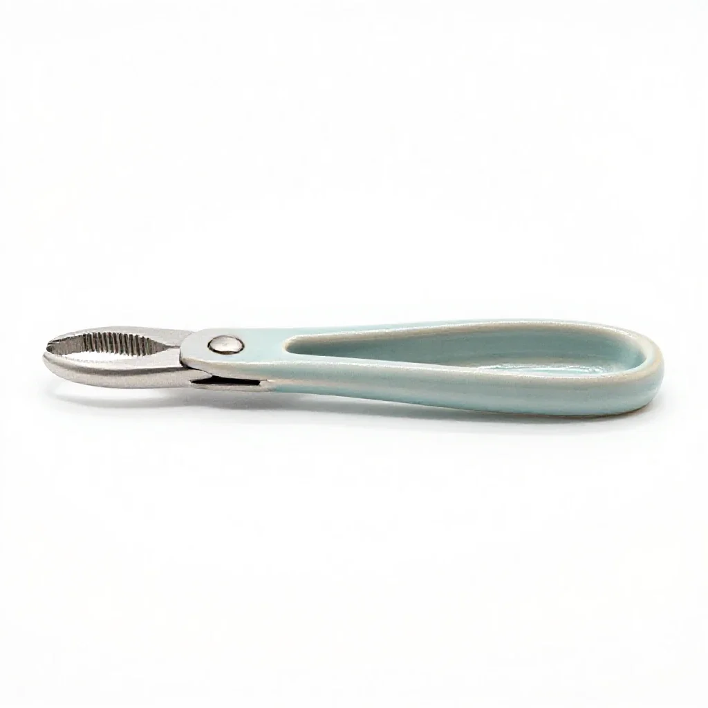 Hemostat isolated on a white background