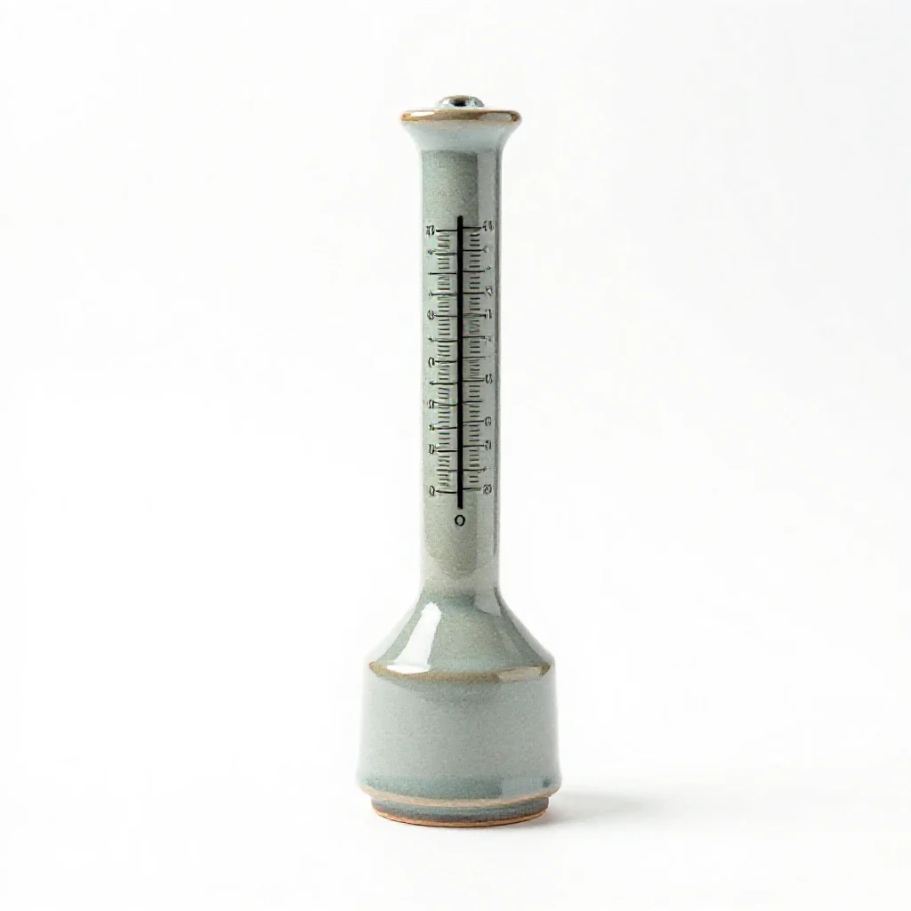 Hydrometer isolated on a white background