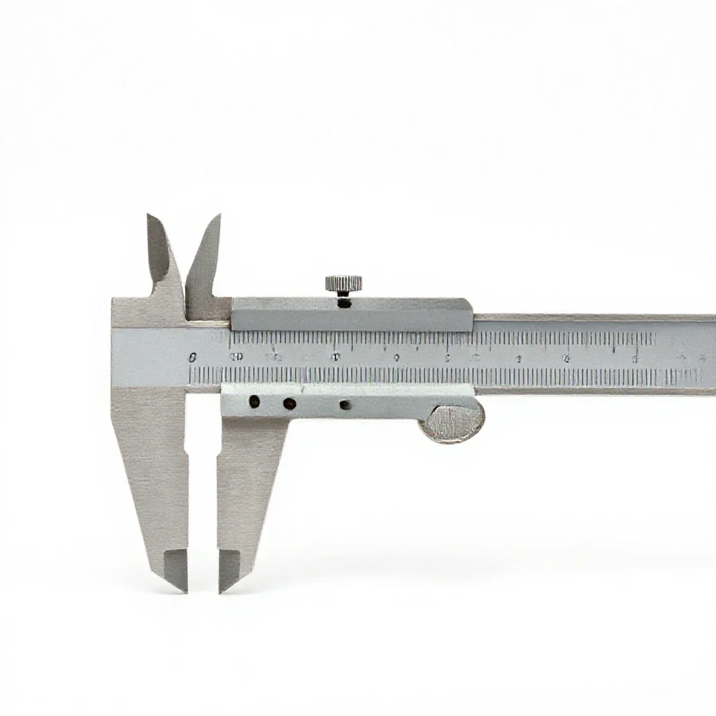 Micrometer isolated on a white background