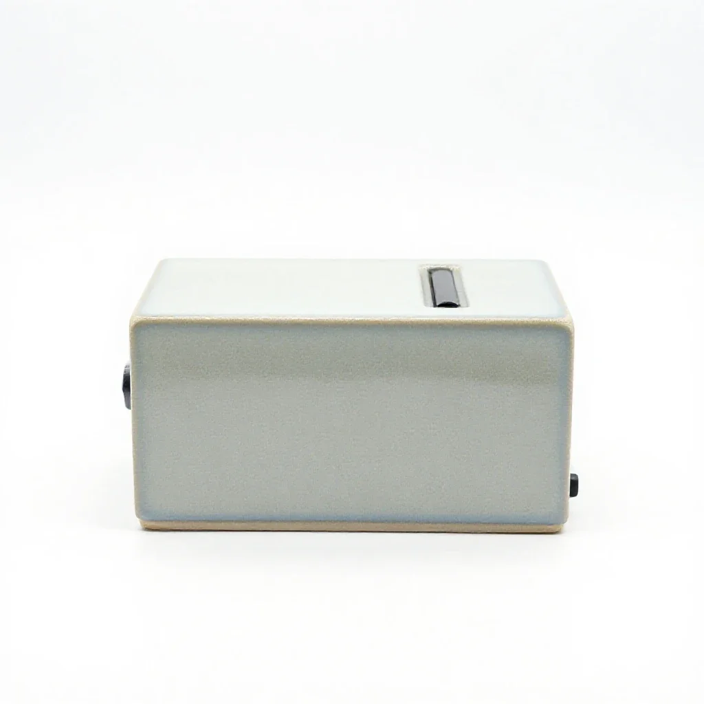 Scintillation counter isolated on a white background