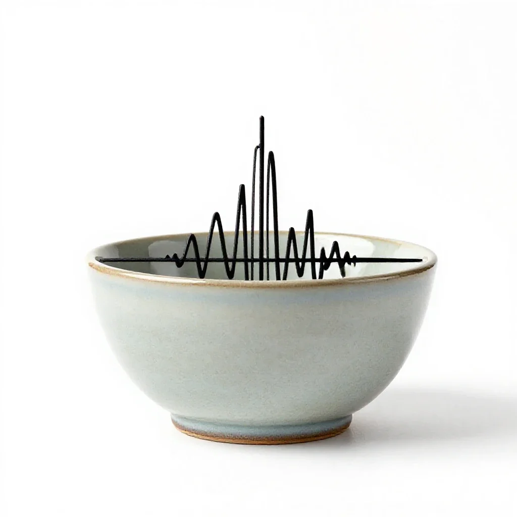 Seismograph isolated on a white background
