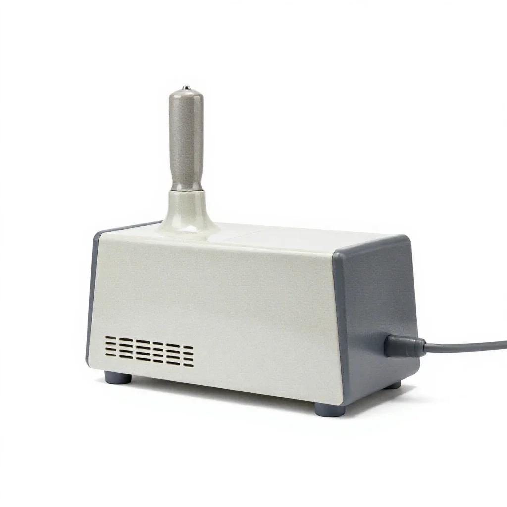 Shortwave diathermy machine isolated on a white background