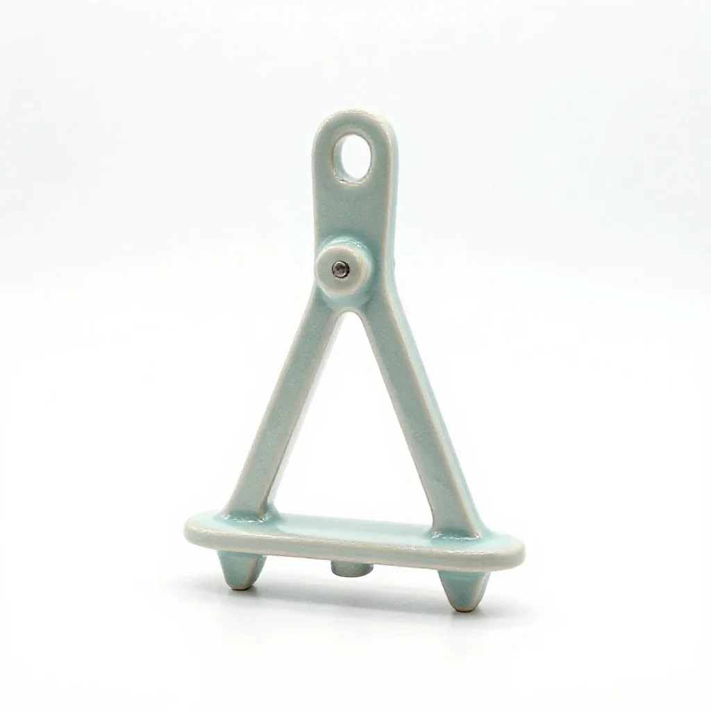Spherometer isolated on a white background
