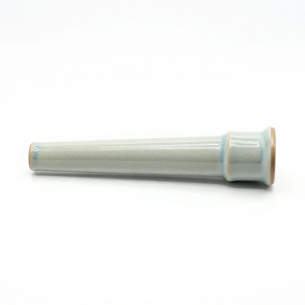Static tube isolated on a white background