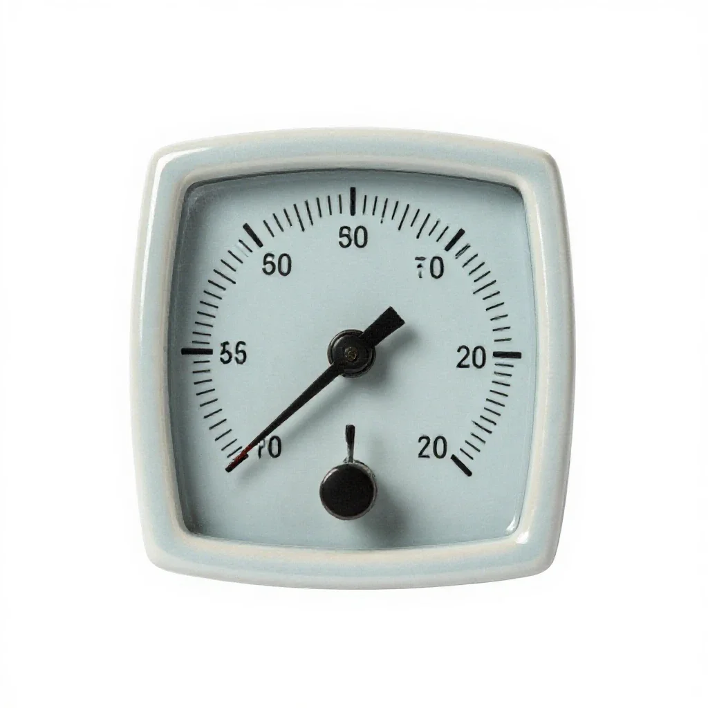 Synchroscope isolated on a white background