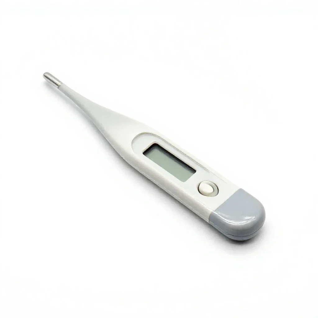 Telethermometer isolated on a white background