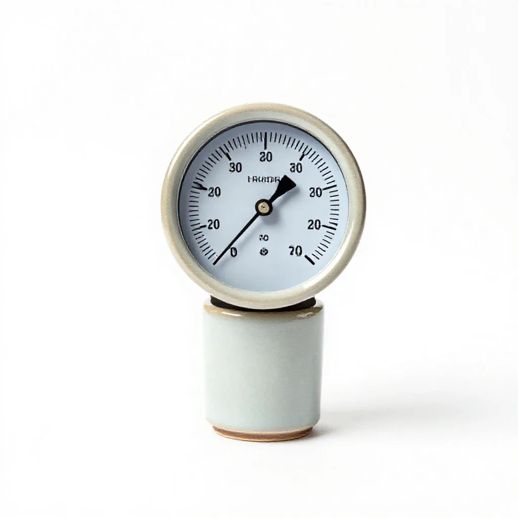 Tensimeter isolated on a white background