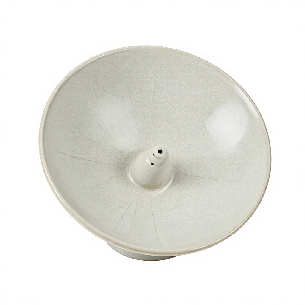Three-dimensional radar isolated on a white background