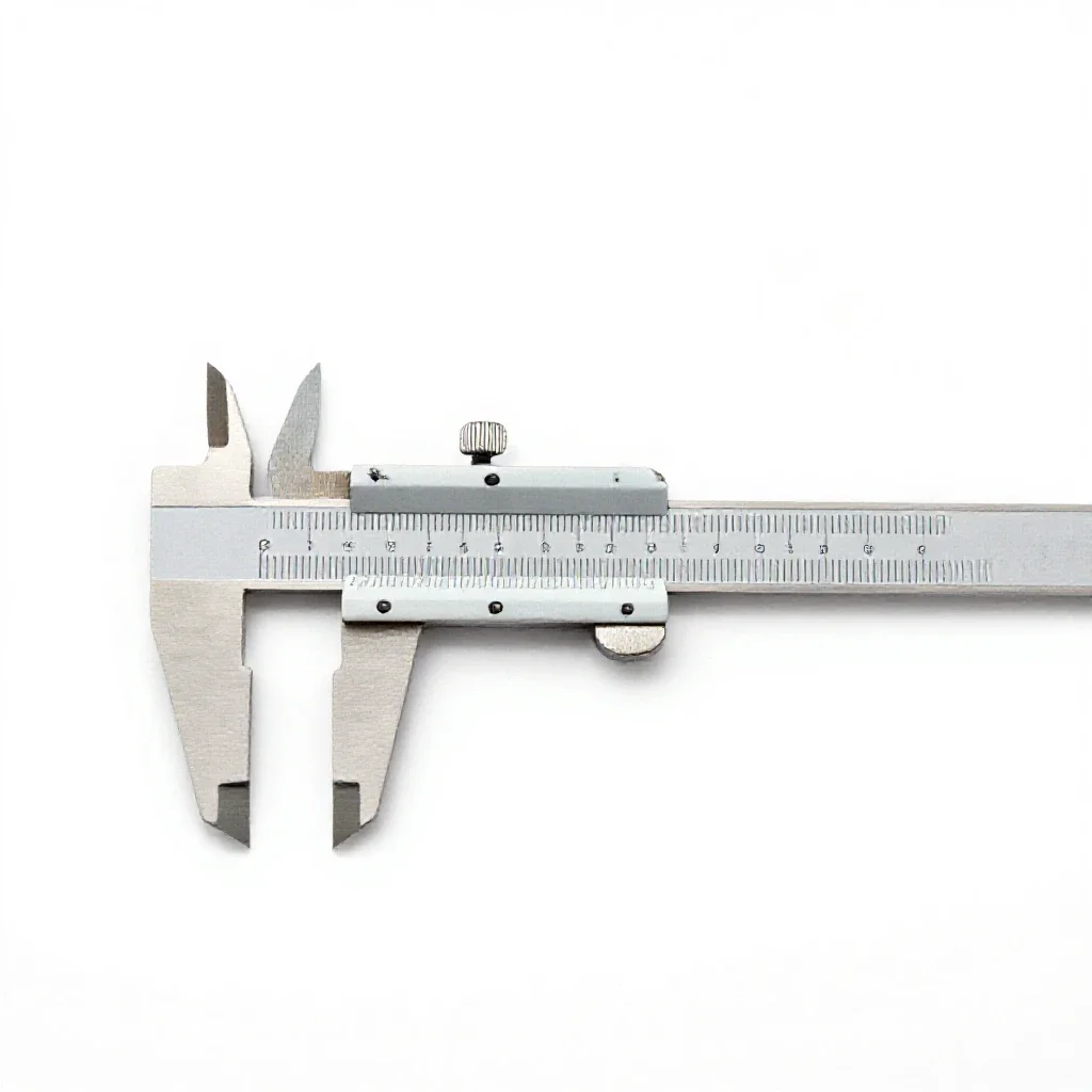 Vernier caliper isolated on a white background