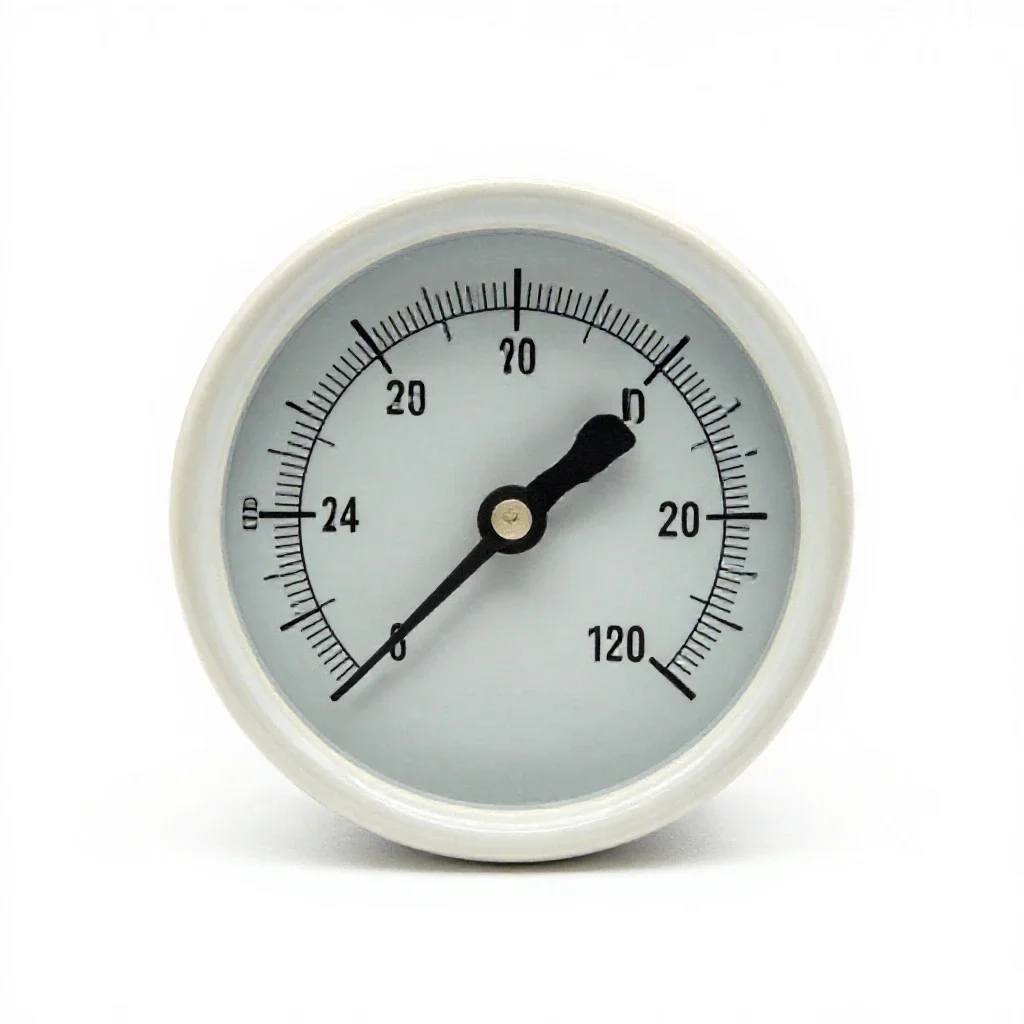 Altimeter isolated on a white background