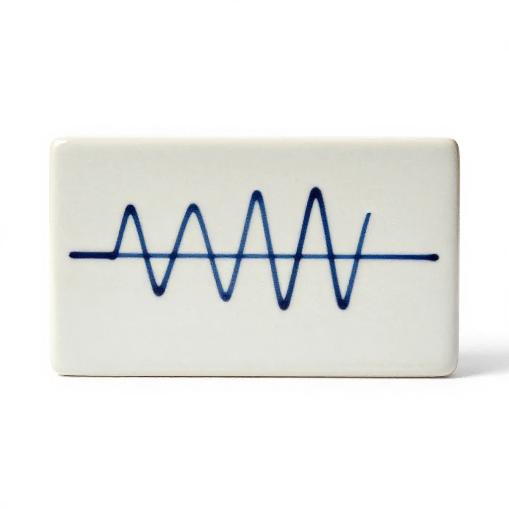 Electromyograph isolated on a white background