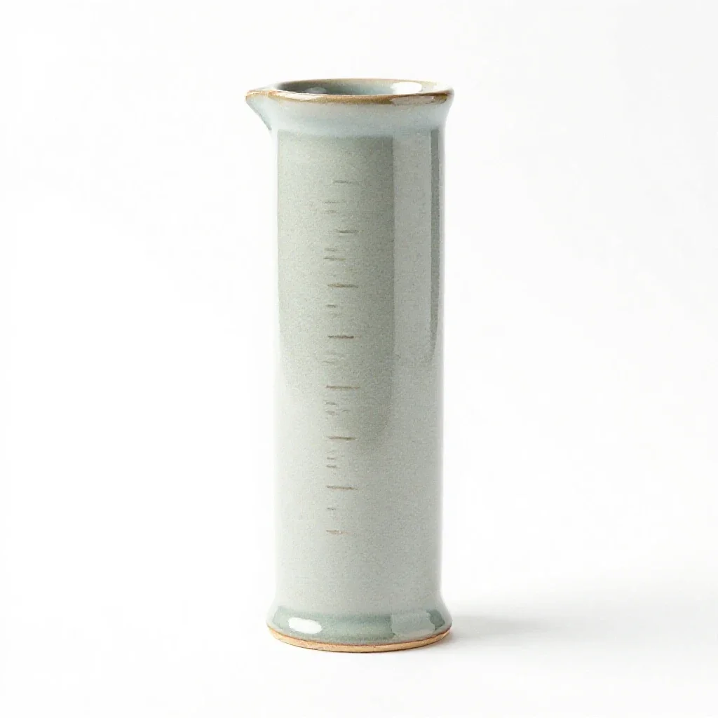 Eudiometer isolated on a white background