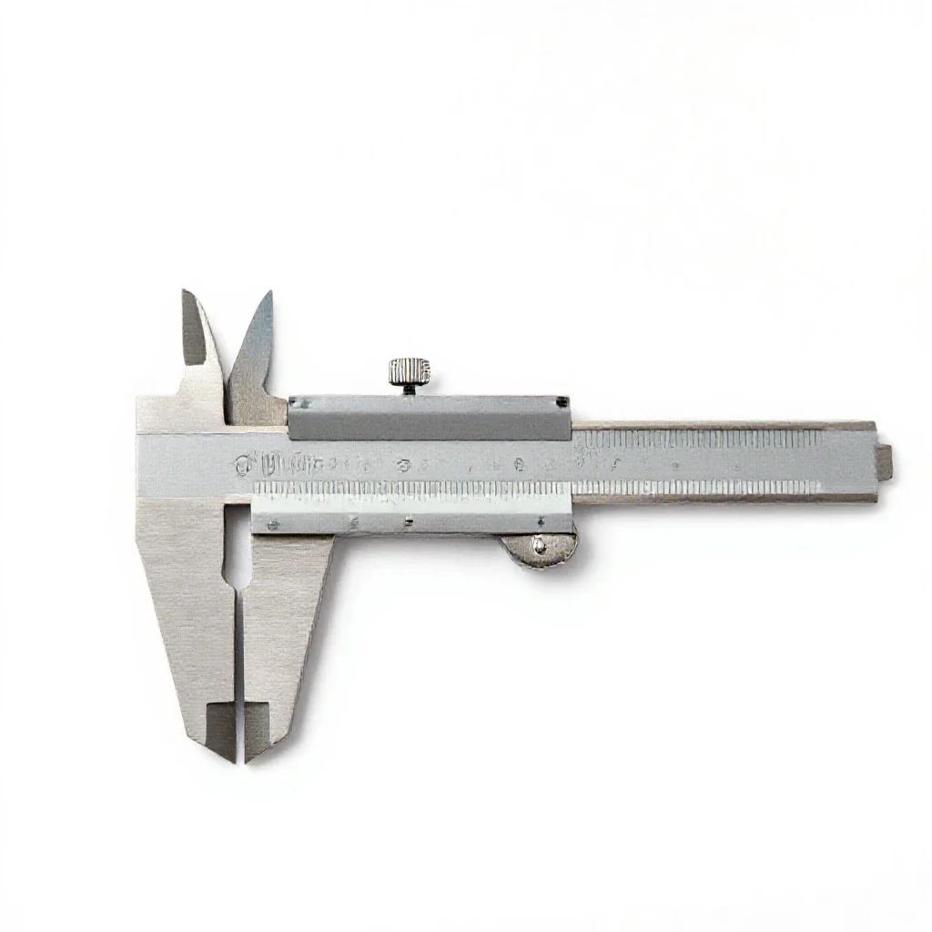 Inside caliper isolated on a white background