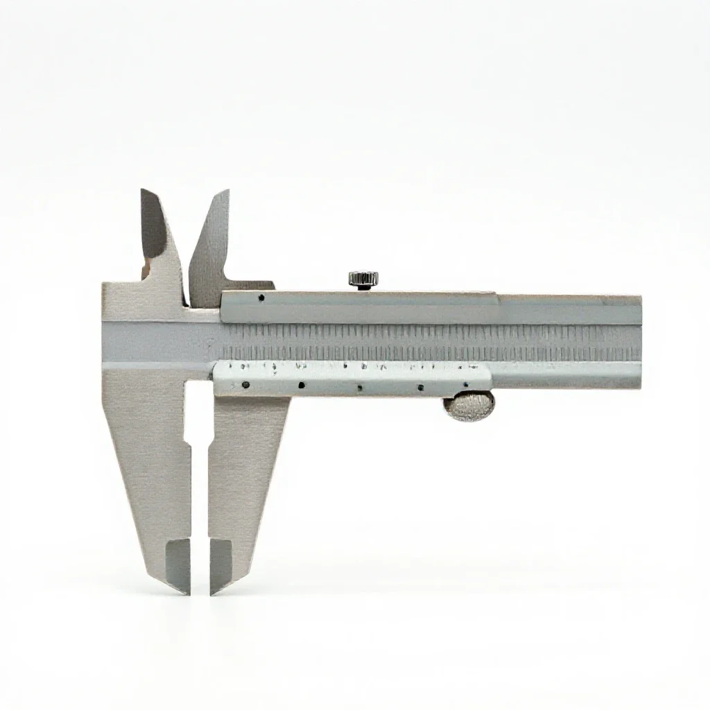 Odd-leg caliper isolated on a white background