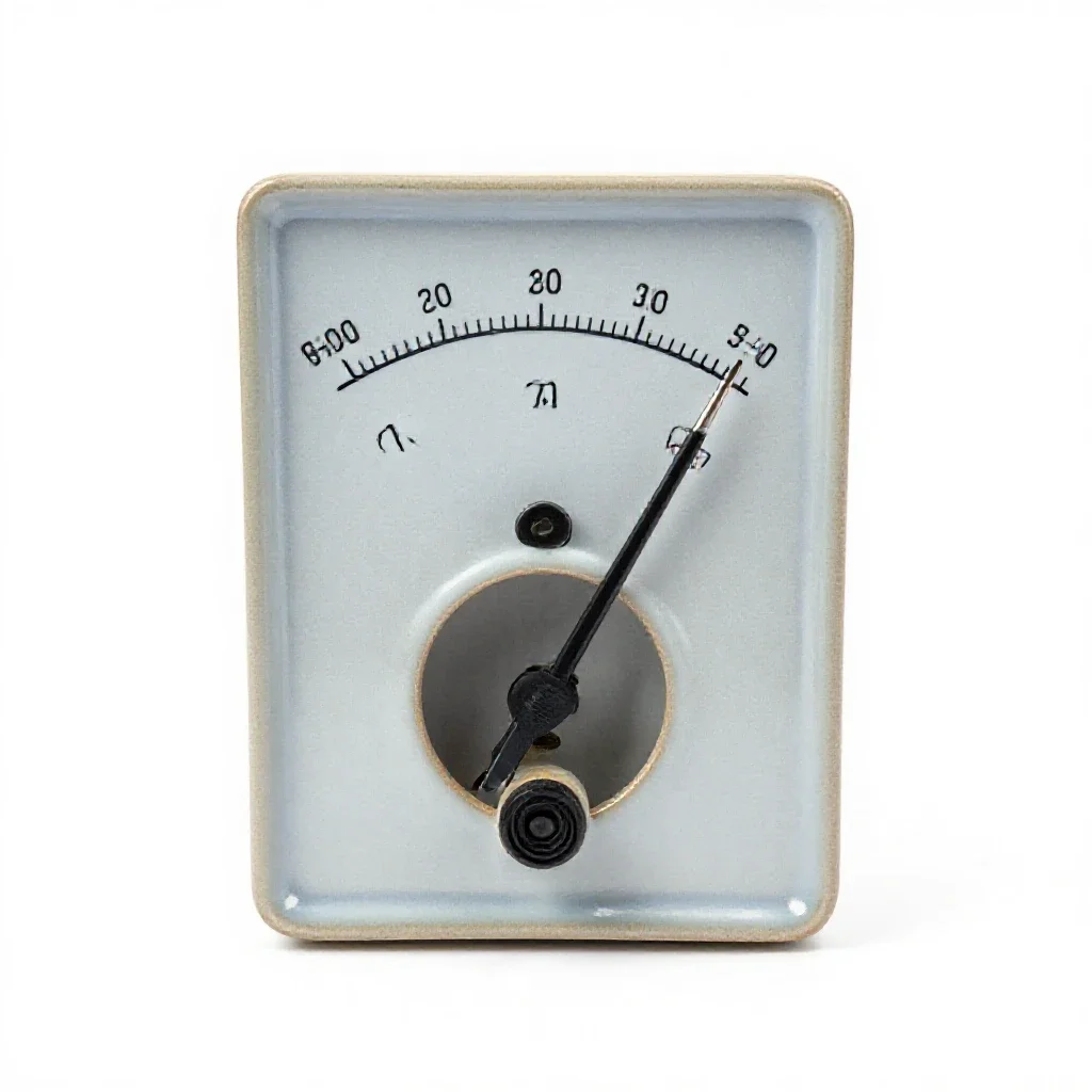 Ohmmeter isolated on a white background