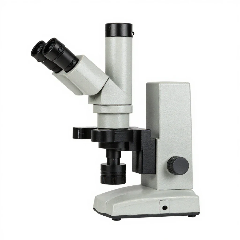 Operating microscope isolated on a white background