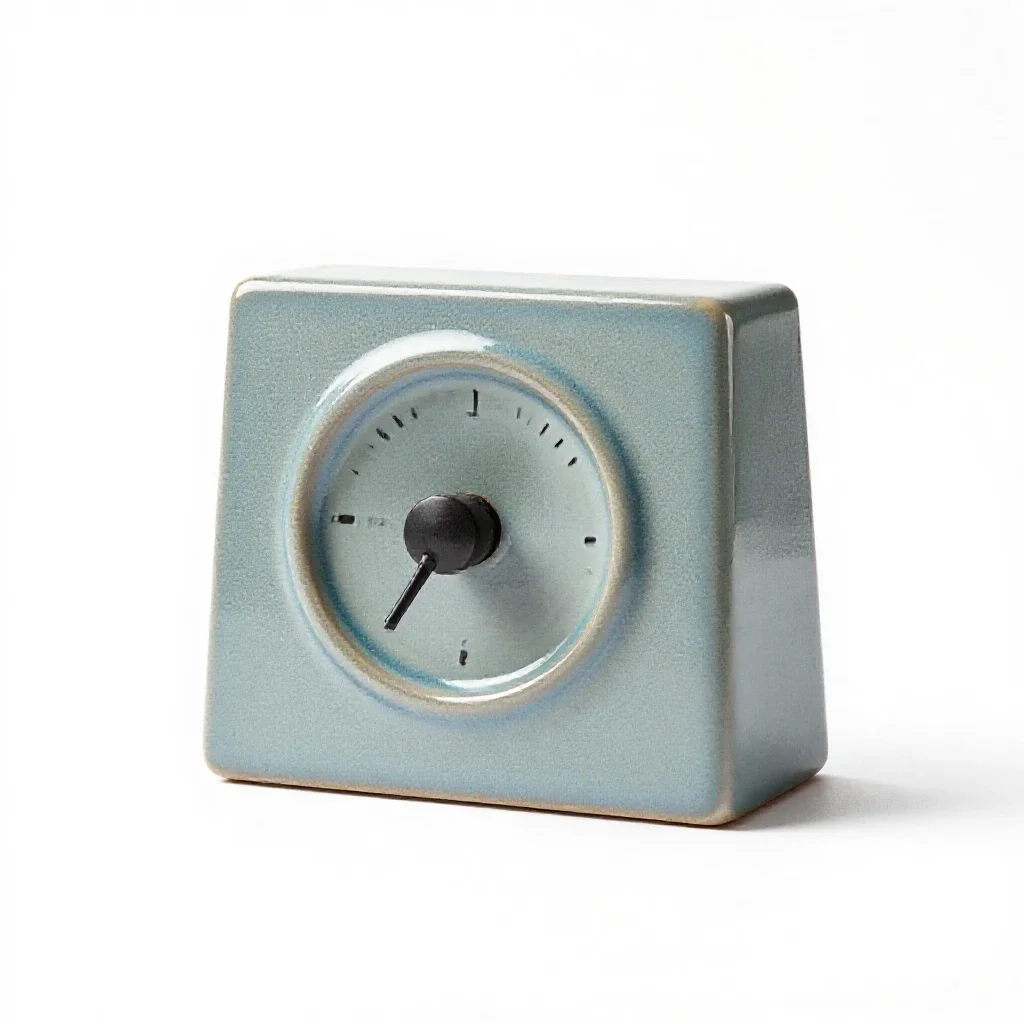 Optical pyrometer isolated on a white background