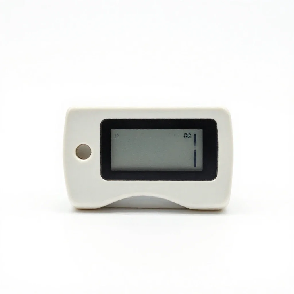 Oximeter isolated on a white background