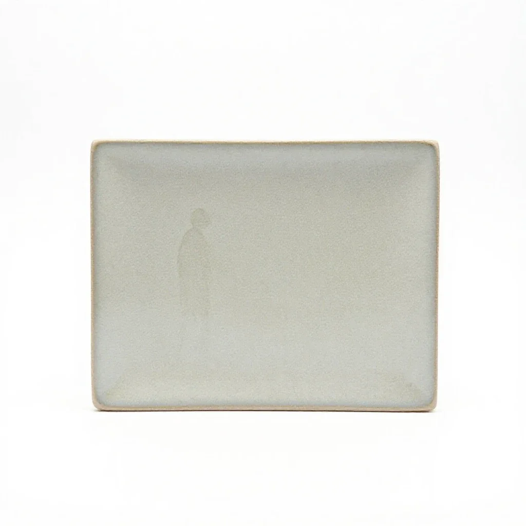 Genre painting isolated on a white background