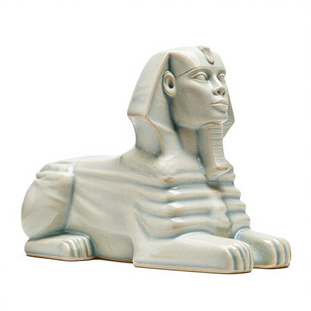 Sphinx isolated on a white background