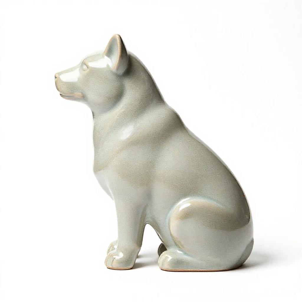 Statue isolated on a white background