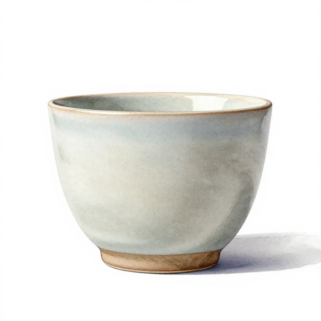 Watercolor isolated on a white background