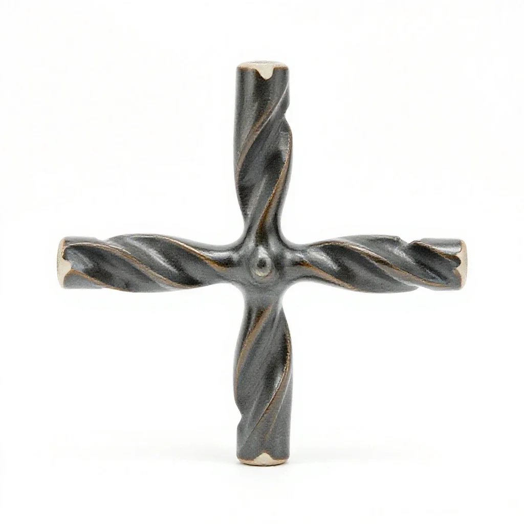 Bore bit isolated on a white background