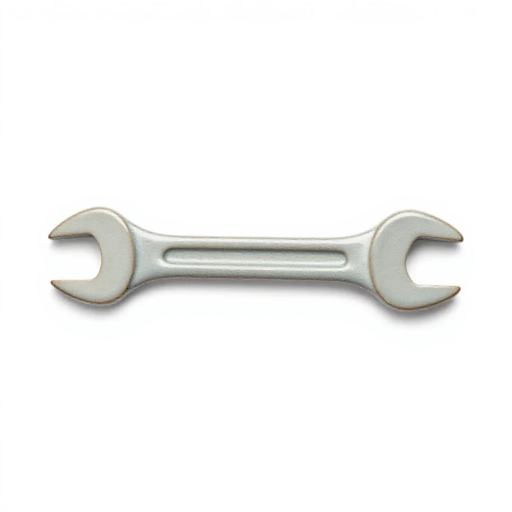 Carriage wrench isolated on a white background