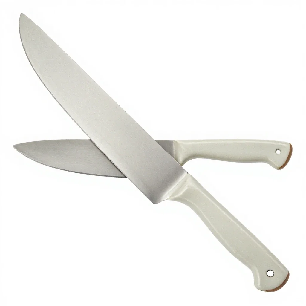 Carving knife isolated on a white background