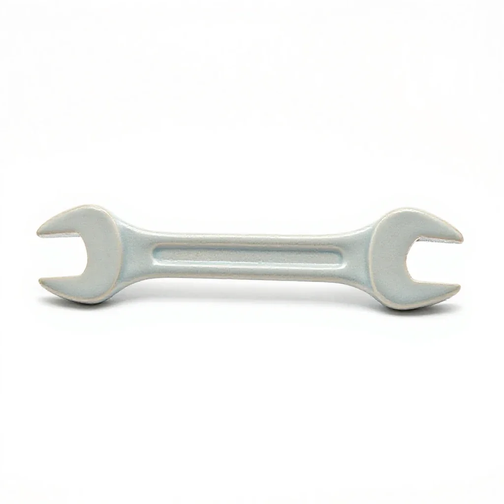 Chain wrench isolated on a white background