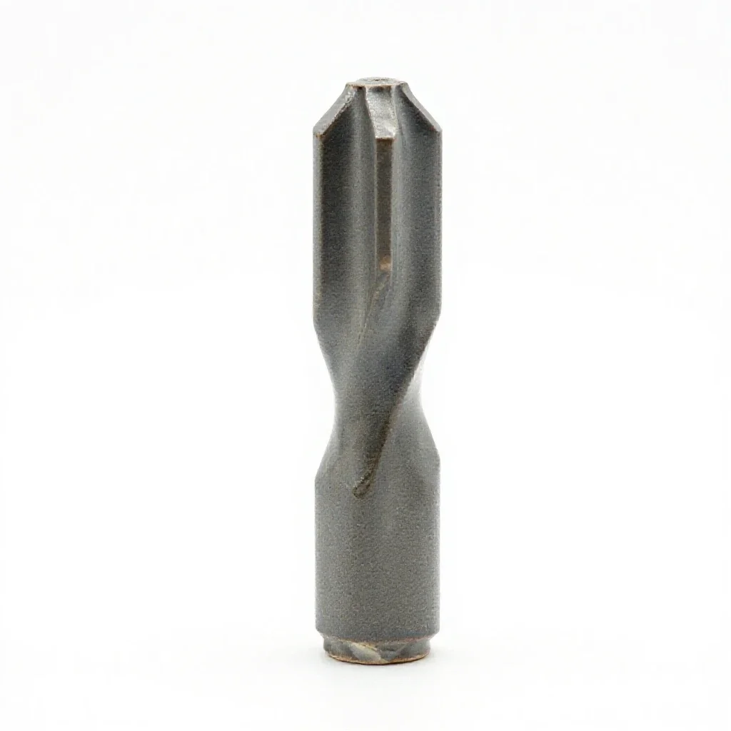 Chamfer bit isolated on a white background