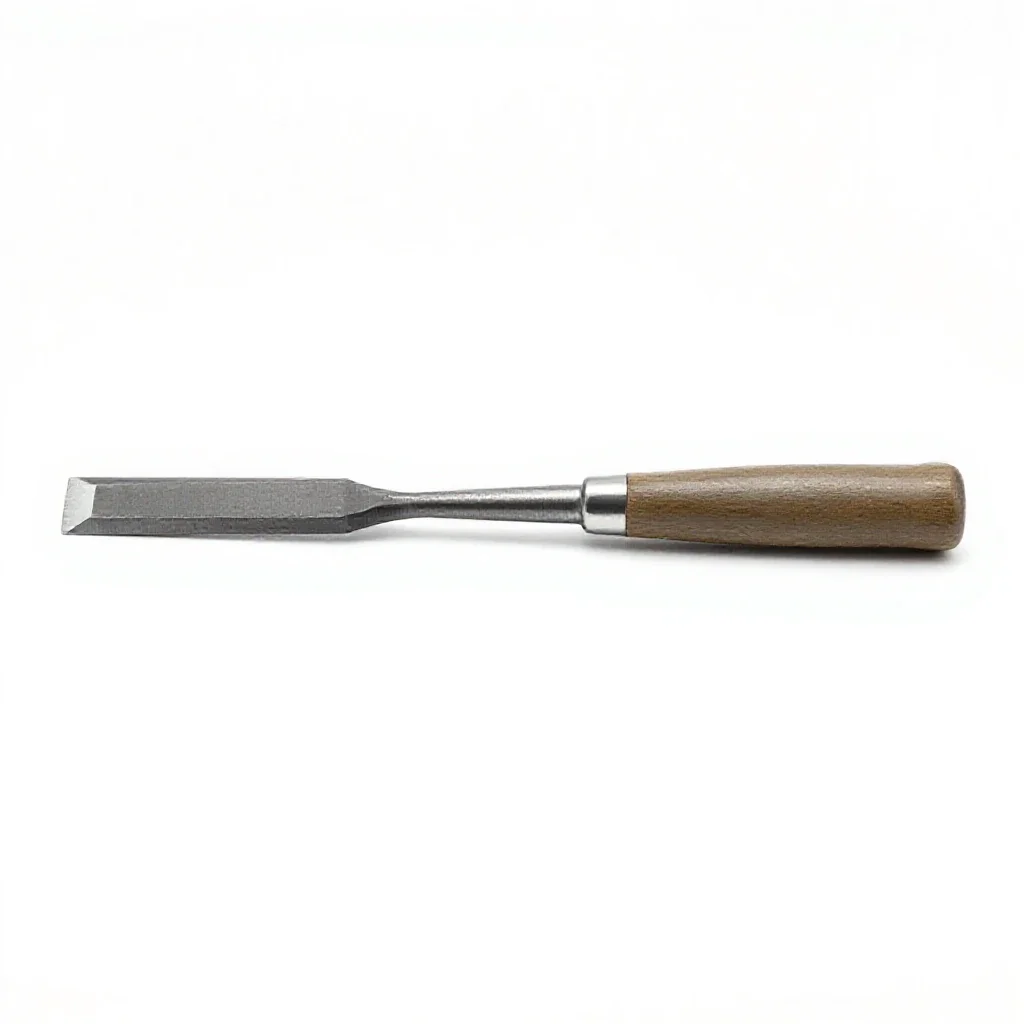 Cold chisel isolated on a white background
