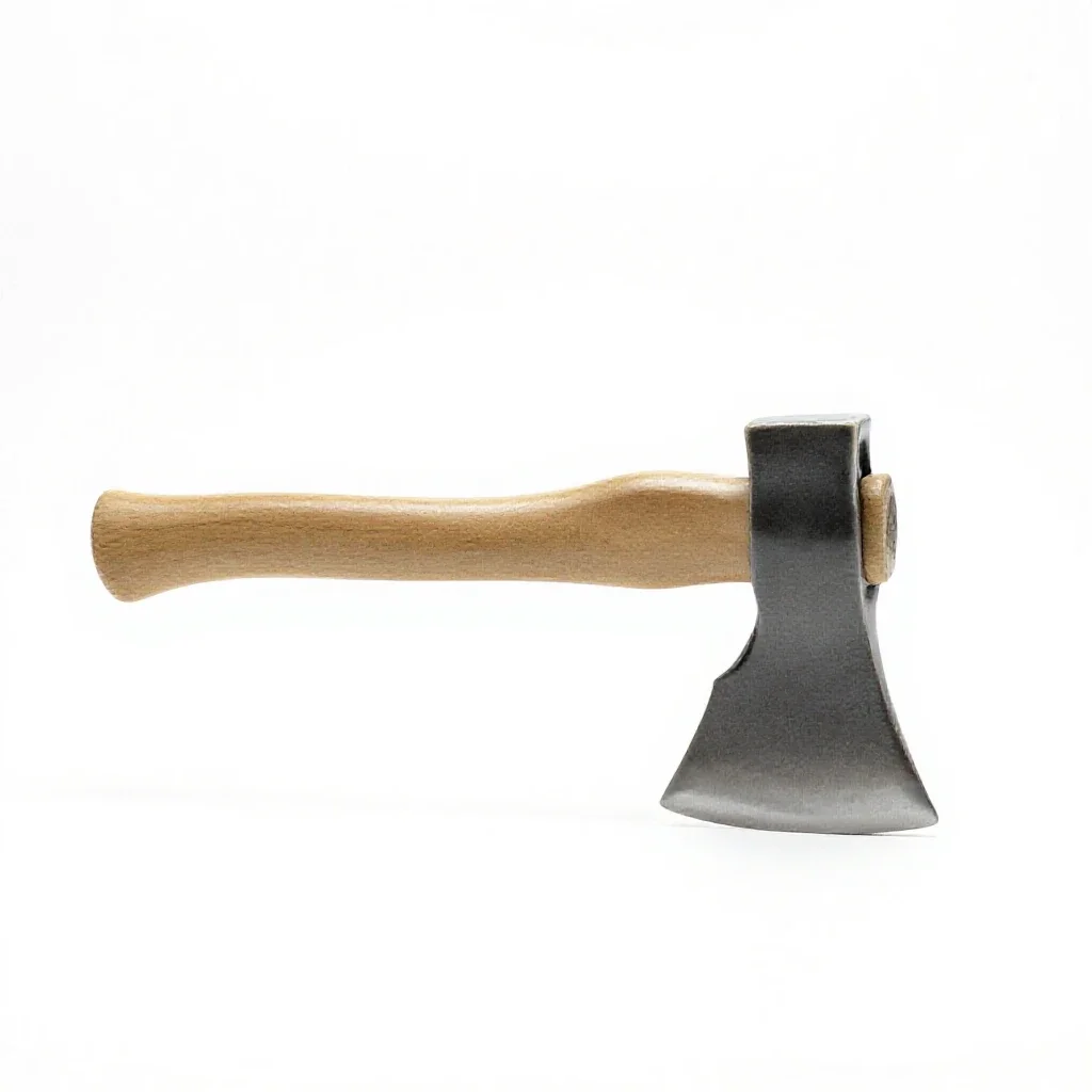 Double-bitted ax isolated on a white background