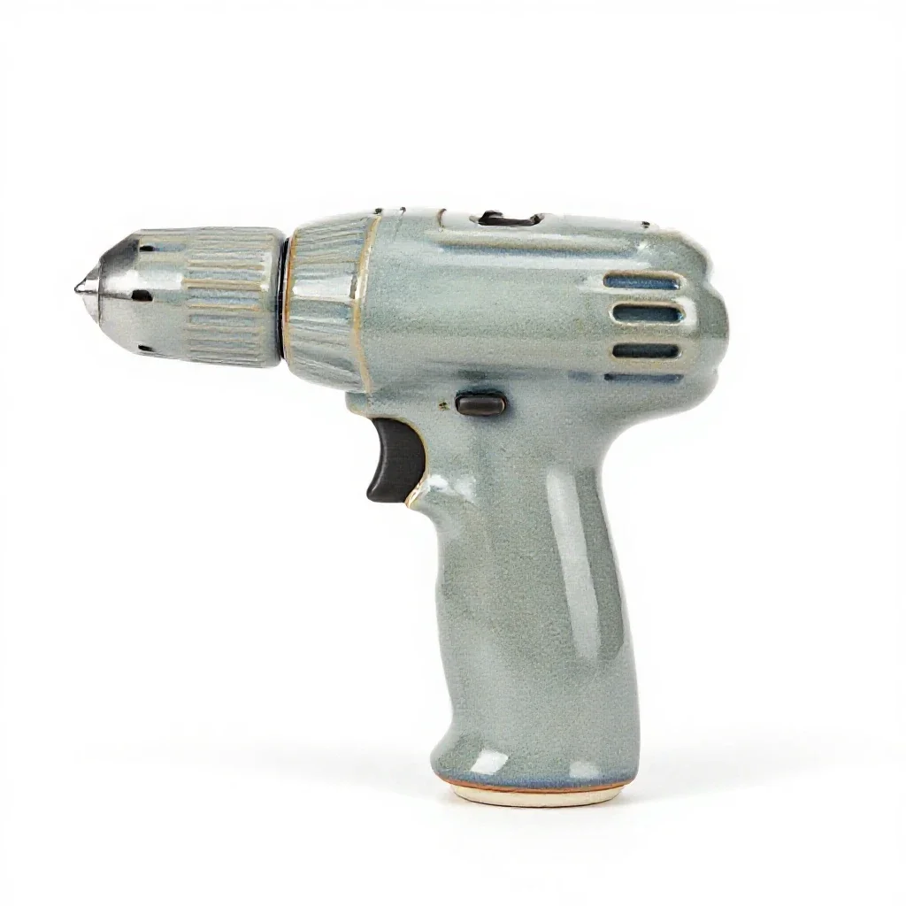 Drill isolated on a white background