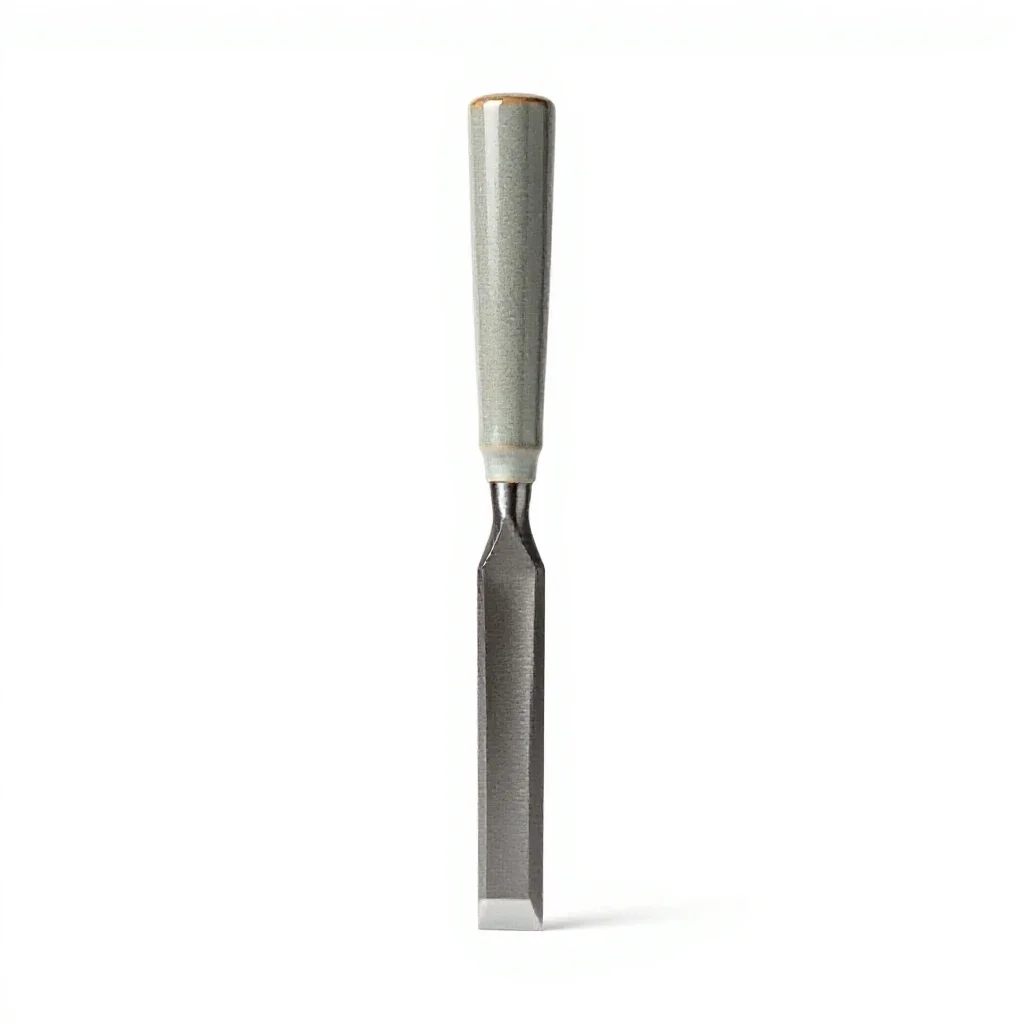 Firmer chisel isolated on a white background