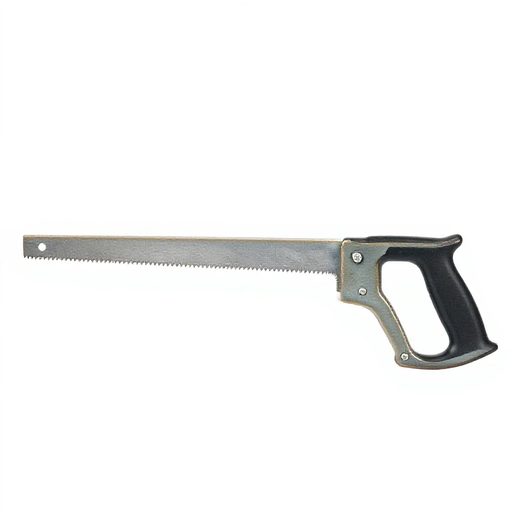Folding saw isolated on a white background