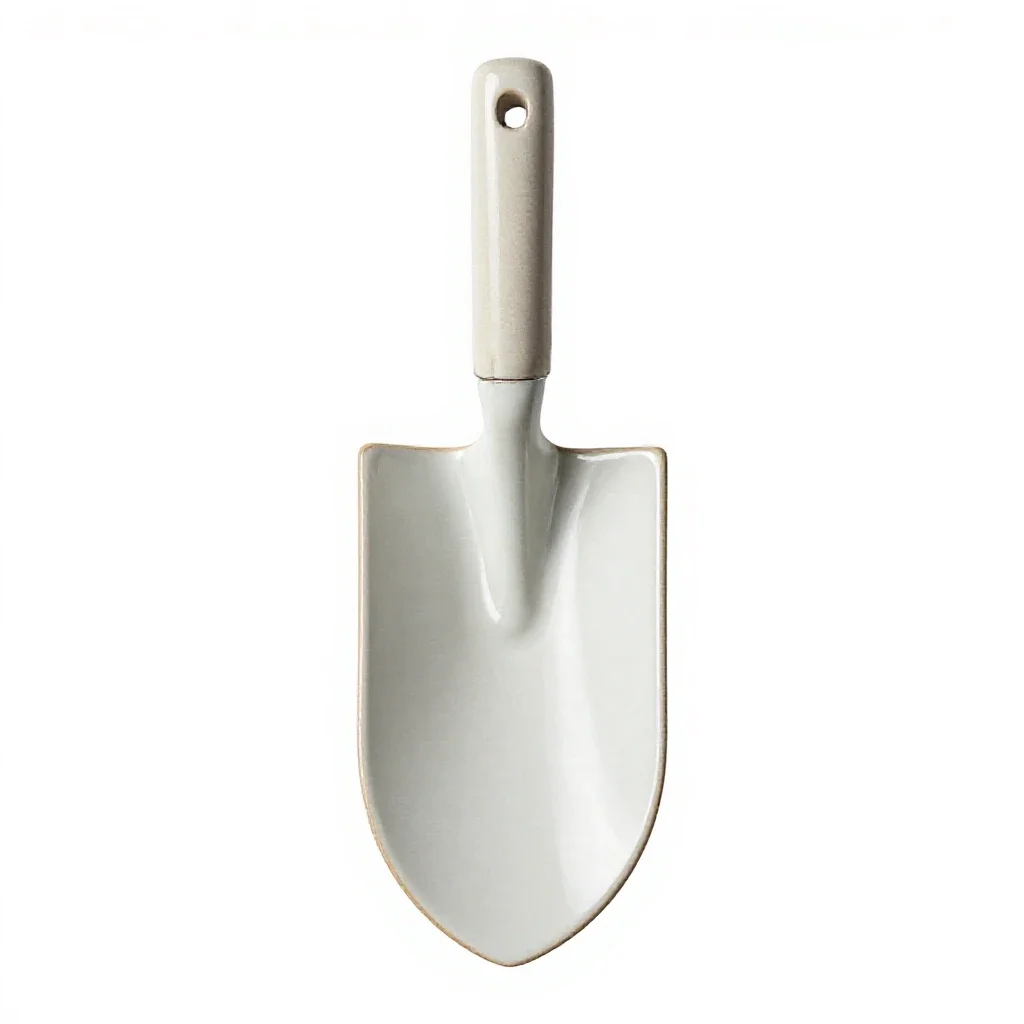 Garden spade isolated on a white background