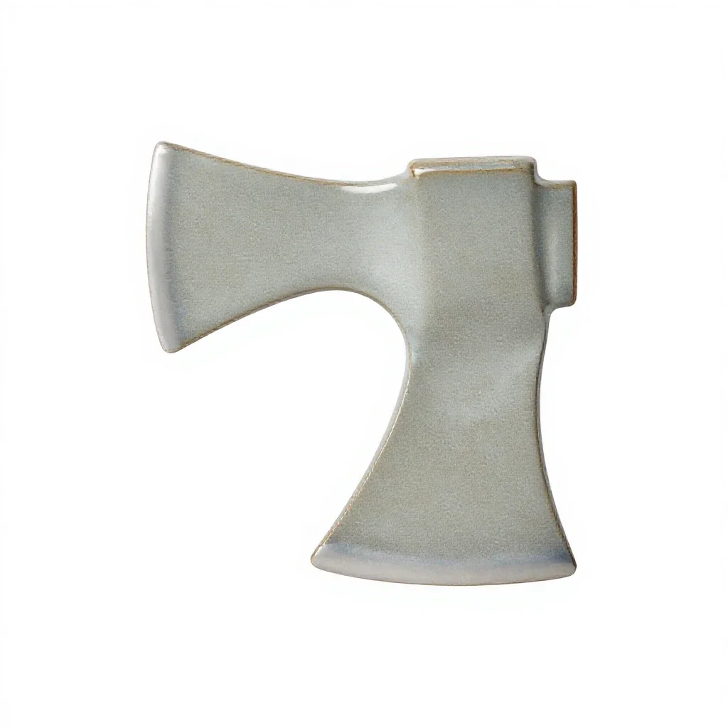 Hand ax isolated on a white background