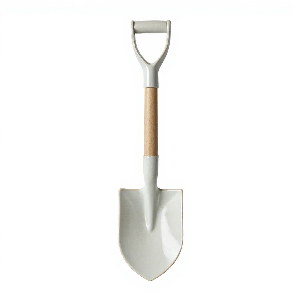 Hand shovel isolated on a white background