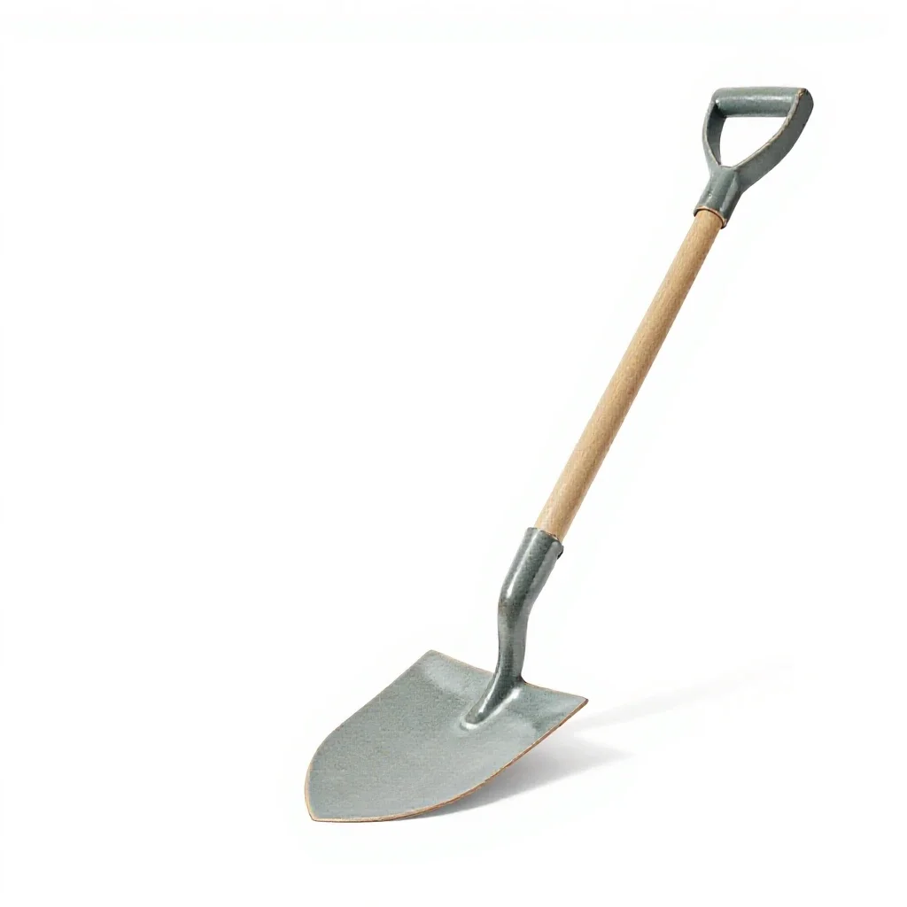 Hoe isolated on a white background