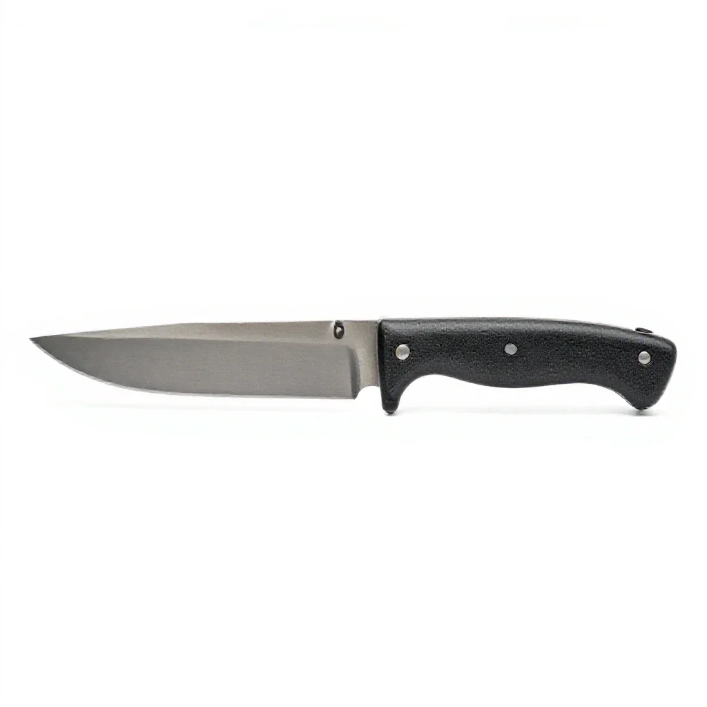 Hunting knife isolated on a white background
