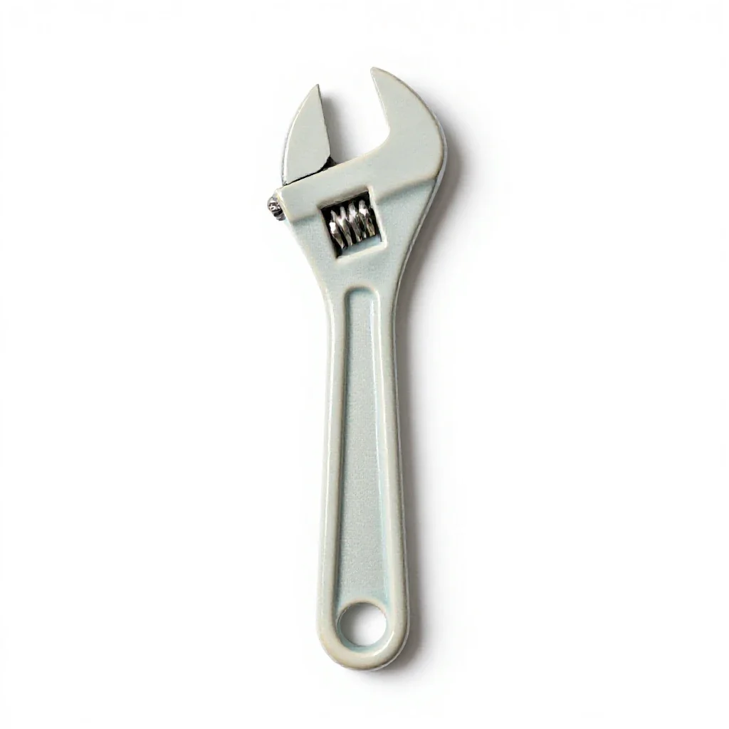 Monkey-wrench isolated on a white background