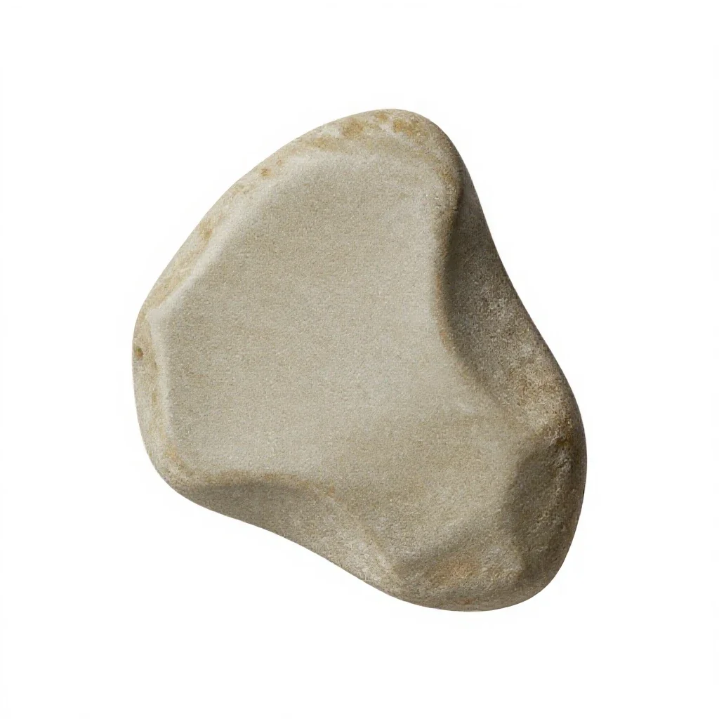 Paleolith isolated on a white background