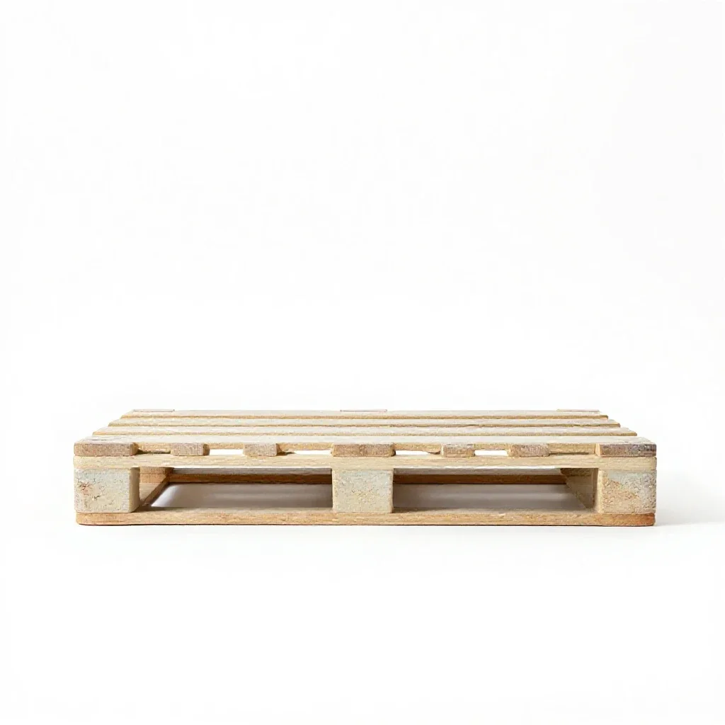 Pallet isolated on a white background