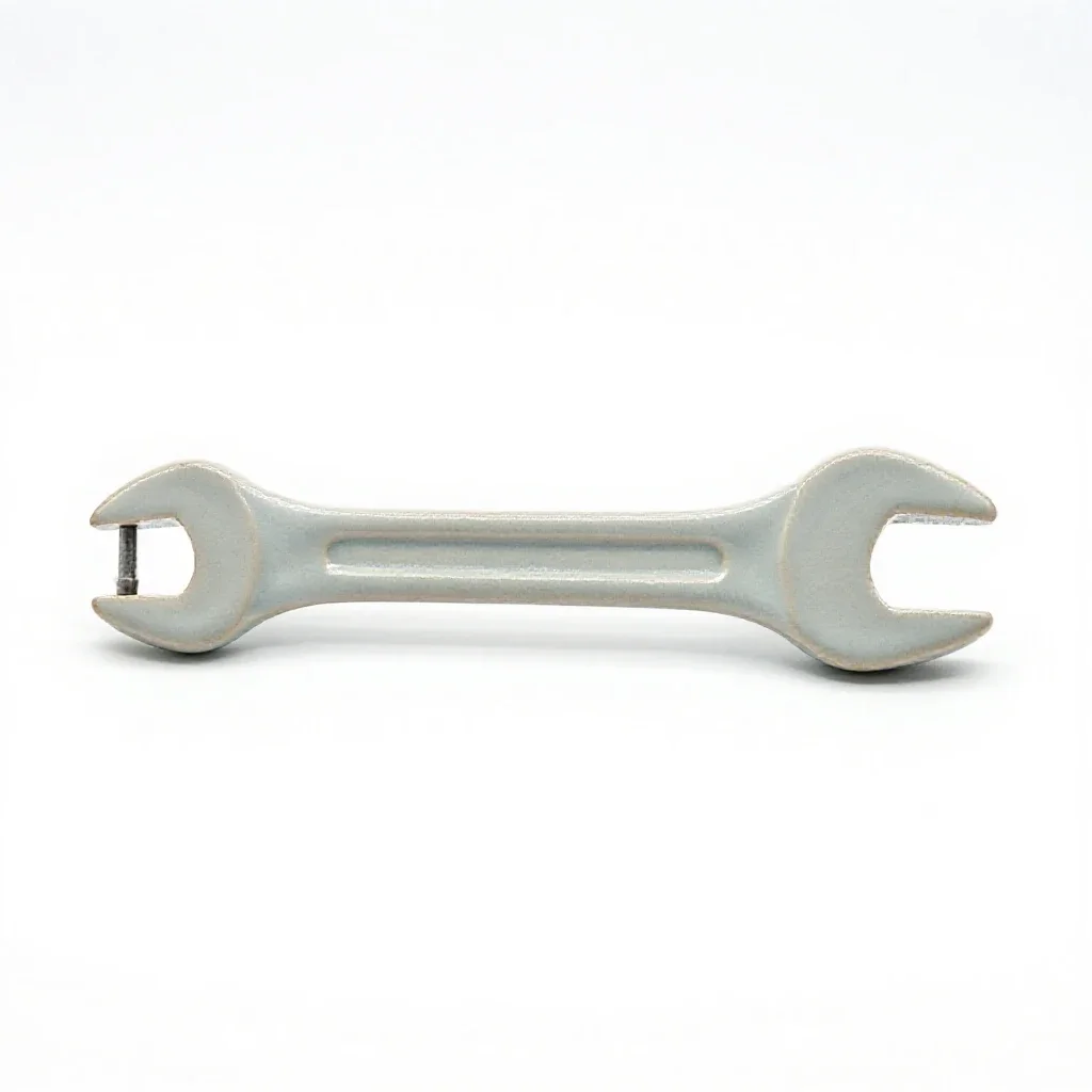Pin wrench isolated on a white background