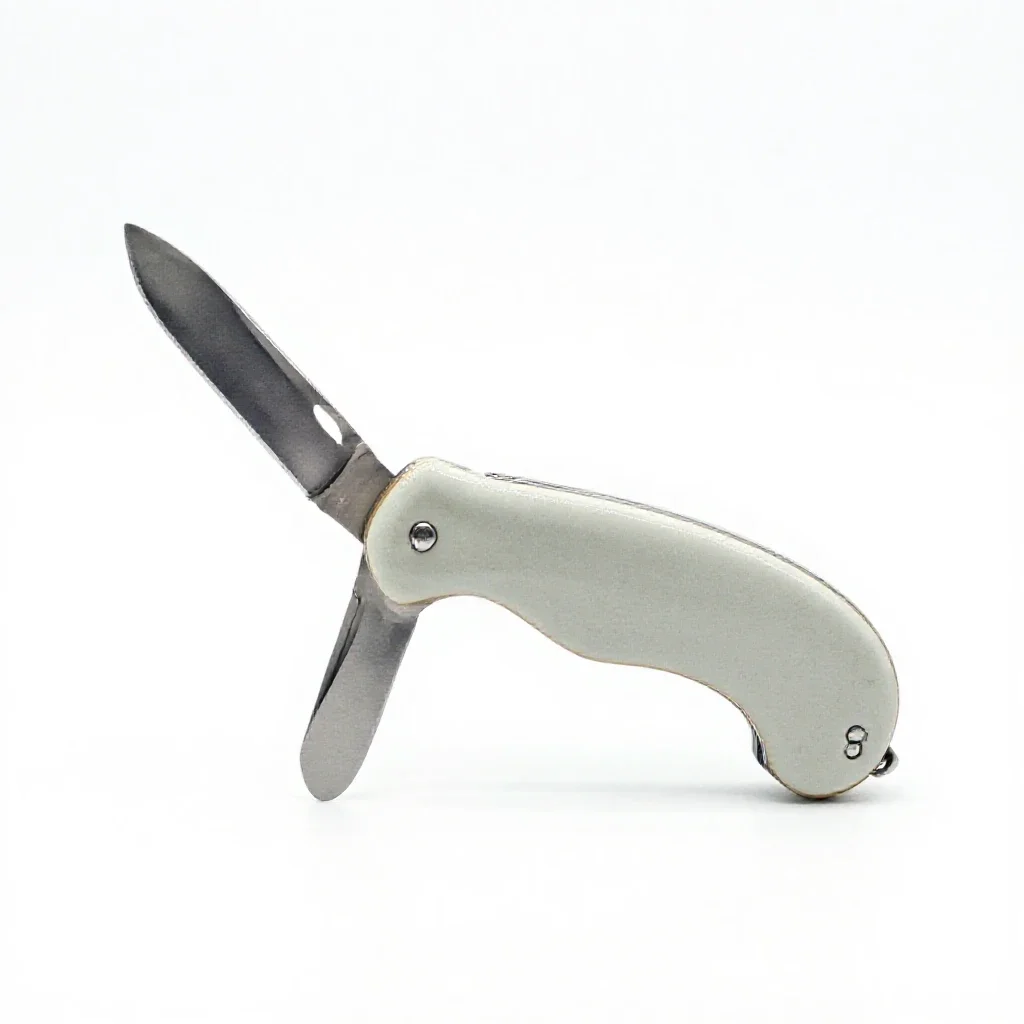 Pocketknife isolated on a white background