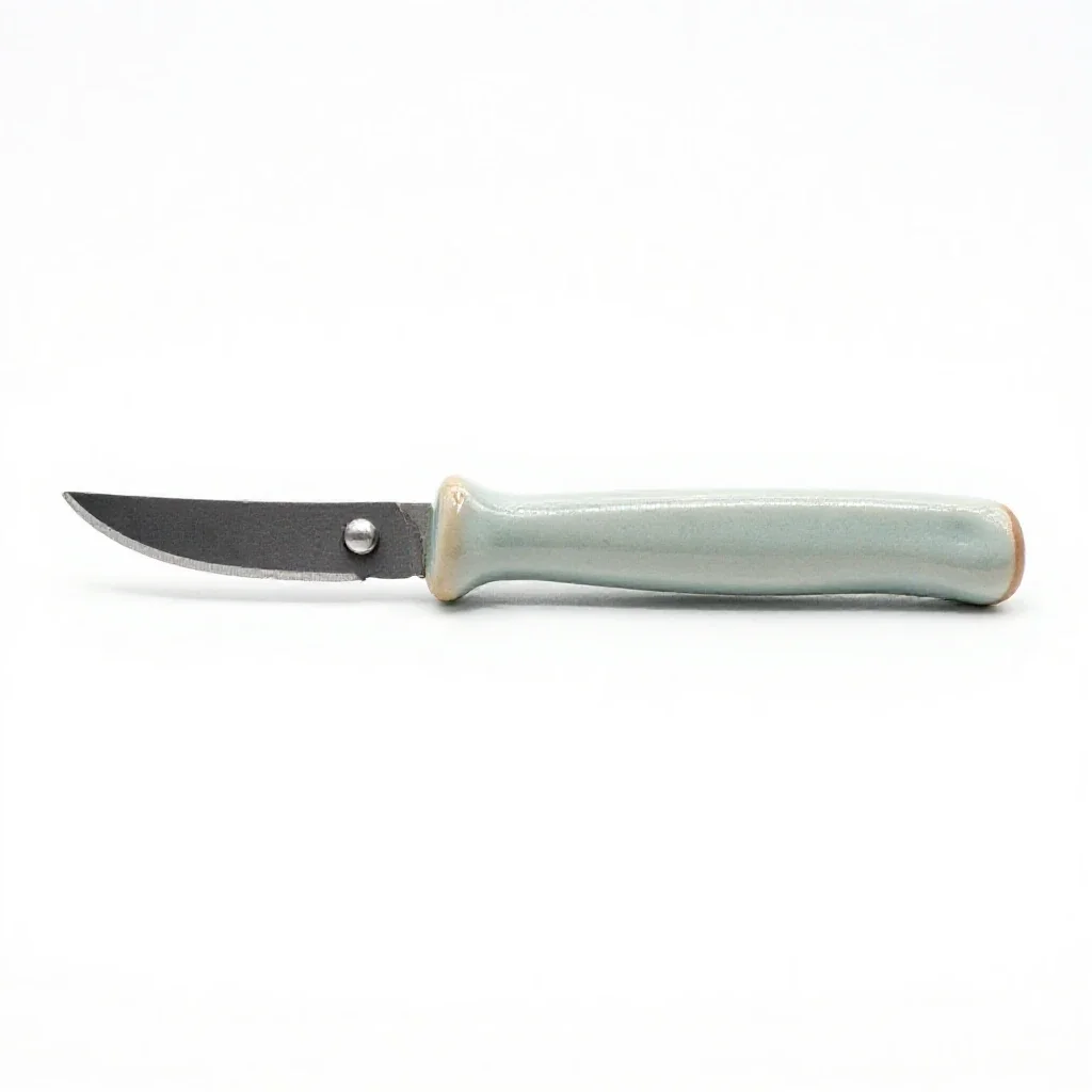 Pruning knife isolated on a white background