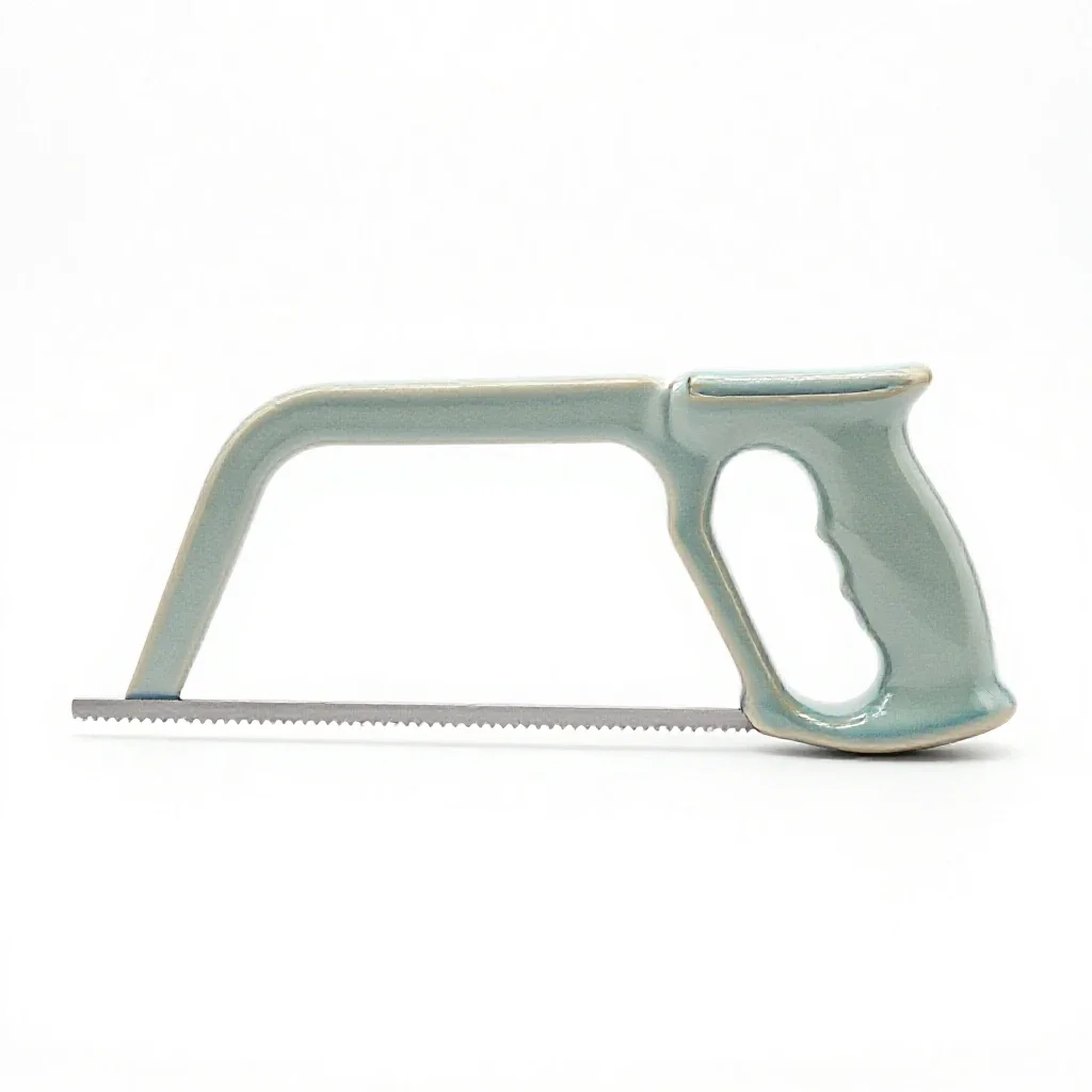 Pruning saw isolated on a white background