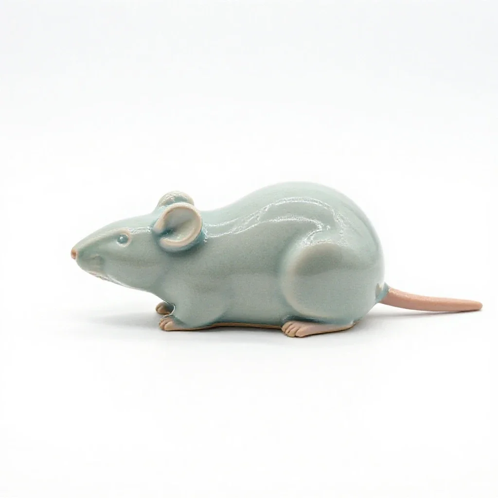 Rat-tail file isolated on a white background